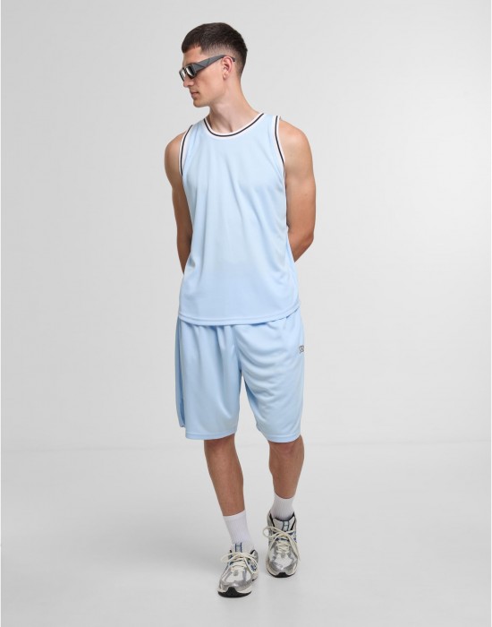 Мъжки Потник DEF Mesh Tanktop light blue/white XXL Мъжки Потник DEF Mesh Tanktop light blue/white XXL