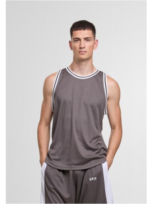 Мъжки Потник DEF Mesh Tanktop steel gray/white XXL