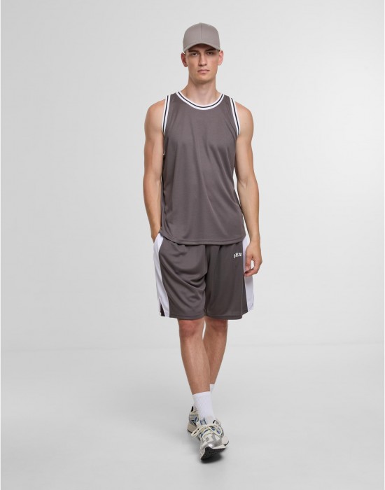 Мъжки Потник DEF Mesh Tanktop steel gray/white XXL Мъжки Потник DEF Mesh Tanktop steel gray/white XXL
