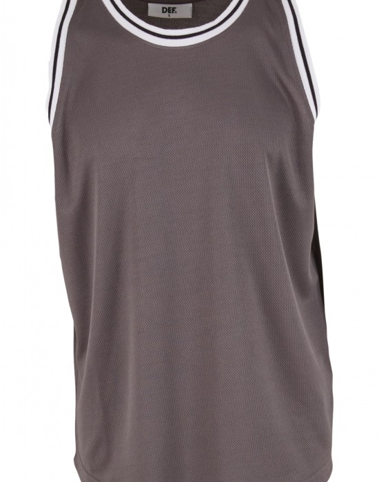 Мъжки Потник DEF Mesh Tanktop steel gray/white XXL Мъжки Потник DEF Mesh Tanktop steel gray/white XXL