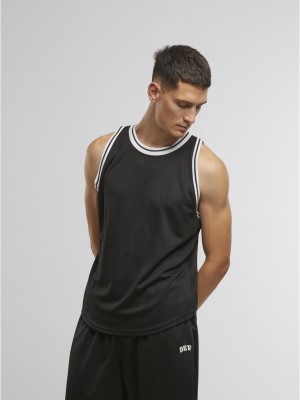 Мъжки Потник DEF Mesh Tanktop black/white XXL Мъжки Потник DEF Mesh Tanktop black/white XXL