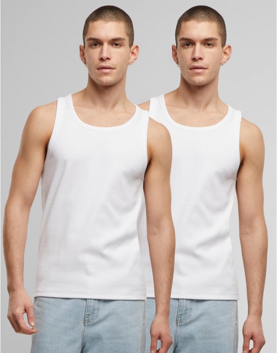 Потници Пакет 2 броя DEF Tank Tops bright white+bright white XL