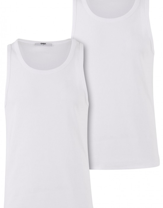 Потници Пакет 2 броя DEF Tank Tops bright white+bright white XL