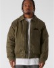 Мъжко Бомбър Яке LOST YOUTH COLLAR BOMBER JACKET dark olive XXL