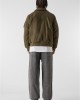 Мъжко Бомбър Яке LOST YOUTH COLLAR BOMBER JACKET dark olive XXL