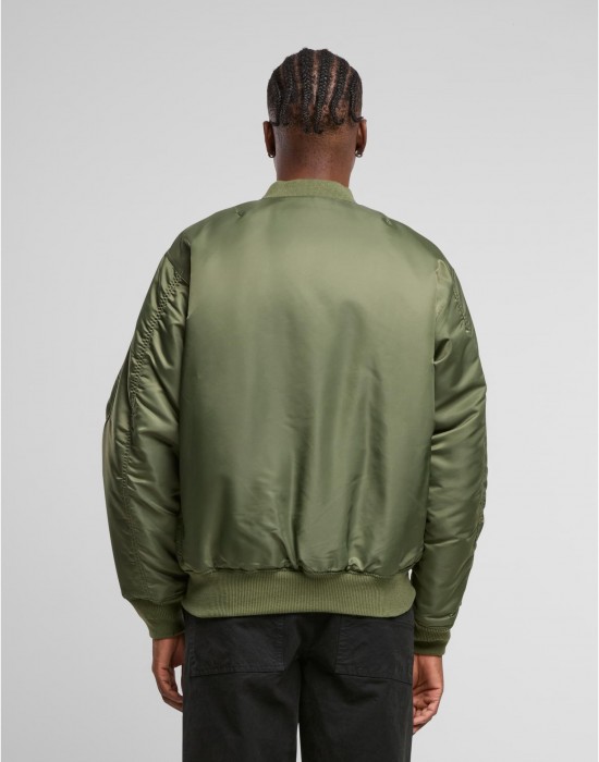 Мъжко Бомбър Яке MJG BOMBER JACKET olive XXL