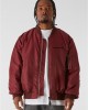 Мъжко Бомбър Яке MJG BOMBER JACKET burgundy XXL