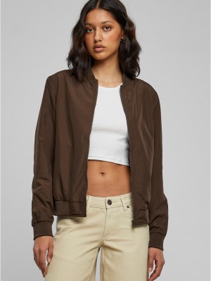 Дамско Бомбър ЯкеLadies Light Bomber Jacket brown XXL Дамско Бомбър ЯкеLadies Light Bomber Jacket brown XXL
