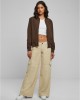 Дамско Бомбър ЯкеLadies Light Bomber Jacket brown XXL