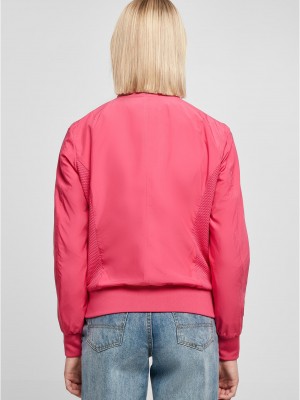 Дамско Бомбър ЯкеLadies Light Bomber Jacket hibiskus pink XXL Дамско Бомбър ЯкеLadies Light Bomber Jacket hibiskus pink XXL