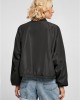Дамско Бомбър ЯкеLadies Recycled Batwing Bomber Jacket black XXL