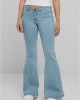 Дамски Дънки Ladies Organic Low Waist Flared Denim lighter washed 29