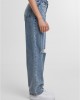 Дамски Дънки Ladies Distressed 90's Wide Leg Denim Pants vintage lightblue washed 29