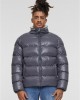 Мъжко Пухено Яке Recycled Zip neck Puffer Jacket darkstone XXL