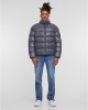 Мъжко Пухено Яке Recycled Zip neck Puffer Jacket darkstone XXL