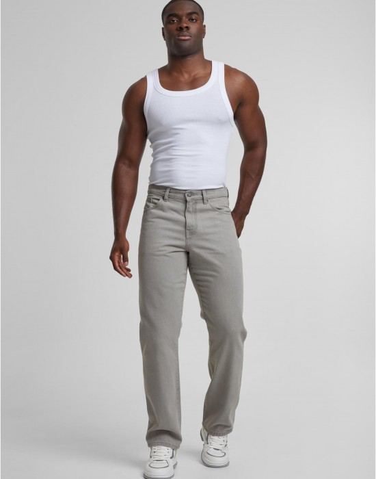 Мъжки Дънки Straight Fit Denim lighter dirty washed 44