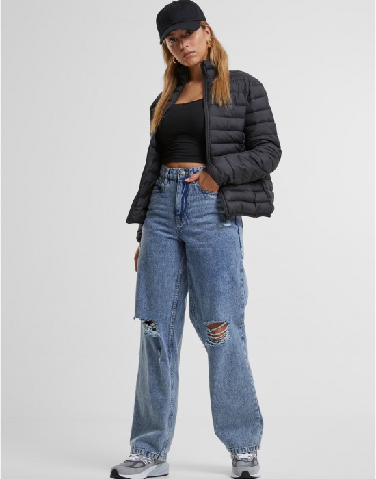 Дамско Пухено Яке Ladies Ultra Light Puffer Jacket black XXL