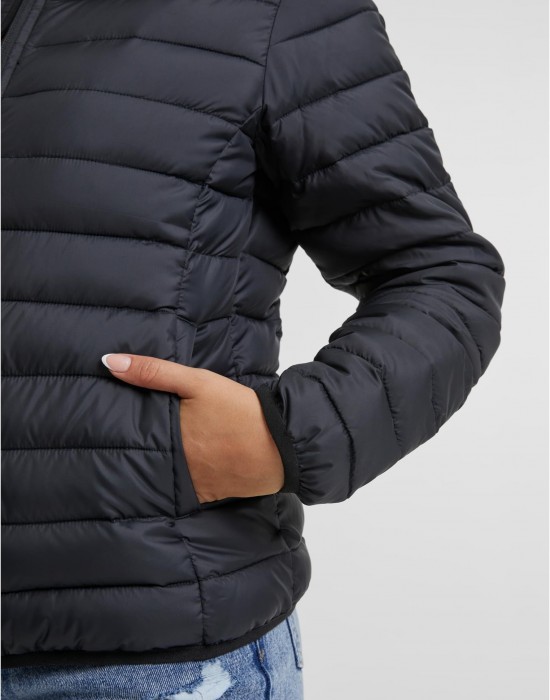 Дамско Пухено Яке Ladies Ultra Light Puffer Jacket black XXL