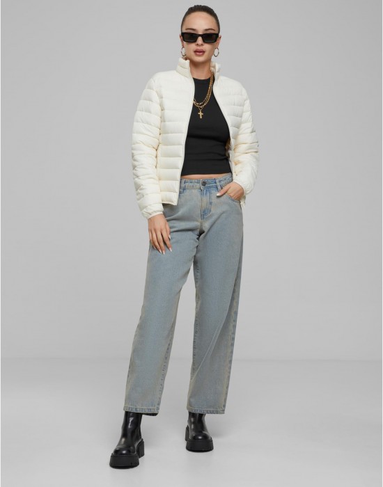 Дамско Пухено Яке Ladies Ultra Light Puffer Jacket whitesand XXL