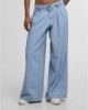 Дамски Дънки Ladies Wide Leg Light Denim Pants new light blue washed 29