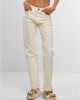 Дамски Дънки Ladies Straight Fit Denim whitesand 29