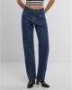 Дамски Дънки Ladies Straight Fit Denim mid deep blue washed 29