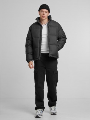 Мъжко Пухено Яке Basic Puffer Jacket black XXL