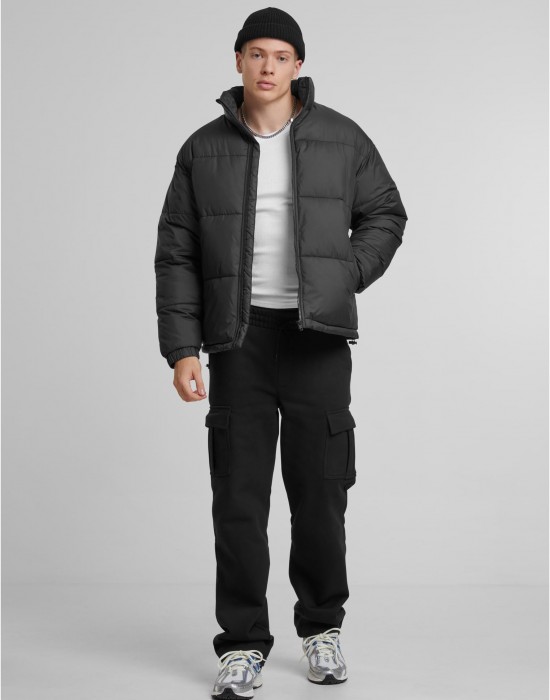 Мъжко Пухено Яке Basic Puffer Jacket black XXL