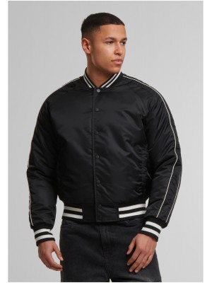 Мъжко Бомбър Яке Racer Bomber Jacket black XXL
