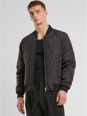 Мъжко Бомбър Яке Onion Quilted Bomber black XXL