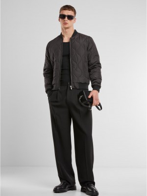 Мъжко Бомбър Яке Onion Quilted Bomber black XXL