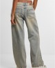 Дамски Дънки Ladies Low Waist Baggy Fit Denim mid grey dirty washed 29