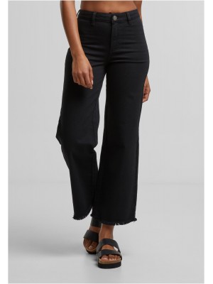 Дамски Дънки Ladies Relaxed Straight Fit Denim black 29