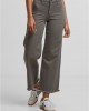 Дамски Дънки Ladies Relaxed Straight Fit Denim olive 29