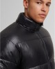 Мъжко Пухено Яке Shiny Puffer Jacket black XXL