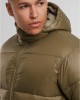 Мъжко Пухено Яке Shiny Puffer Jacket With Hood tiniolive XXL
