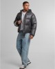 Мъжко Пухено Яке Shiny Puffer Jacket With Hood magnet XXL