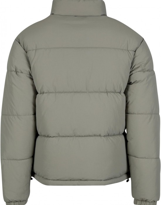 Мъжко Пухено Яке Crinkle Puffer Jacket paleolive XXL