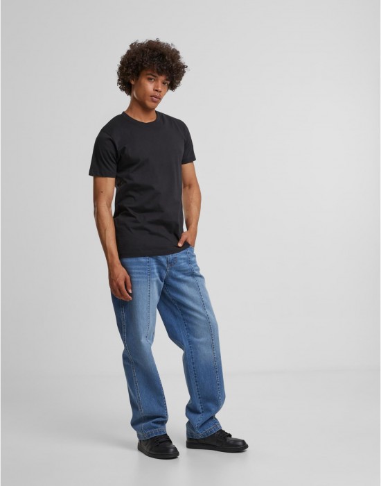 Мъжки Дънки Wide Leg Denim With Dividing Seams mid deep blue washed 44
