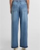 Дамски Дънки Ladies Wide Leg Denim mid deep blue washed 29