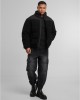 Мъжко Пухено Яке Fabric Mix Teddy Puffer Jacket black XXL