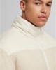Мъжко Пухено Яке Fabric Mix Teddy Puffer Jacket whitesand XXL