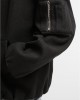 Дамско Бомбър ЯкеLadies Faux Wool Bomber Jacket black XXL