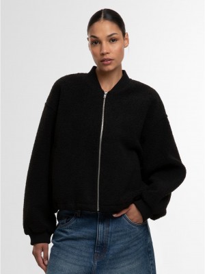 Дамско Бомбър ЯкеLadies Structured Bomber Jacket black XXL Дамско Бомбър ЯкеLadies Structured Bomber Jacket black XXL