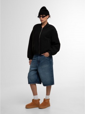 Дамско Бомбър ЯкеLadies Structured Bomber Jacket black XXL Дамско Бомбър ЯкеLadies Structured Bomber Jacket black XXL