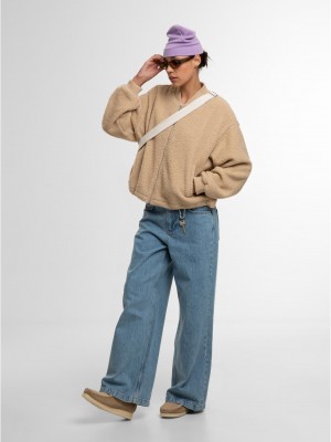 Дамско Бомбър ЯкеLadies Structured Bomber Jacket unionbeige XXL Дамско Бомбър ЯкеLadies Structured Bomber Jacket unionbeige XXL