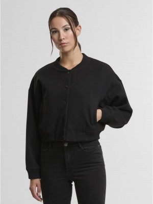 Дамско Бомбър ЯкеLadies Balloon Bomber Jacket black XXL Дамско Бомбър ЯкеLadies Balloon Bomber Jacket black XXL