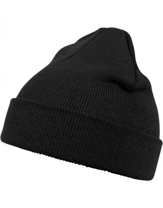 Бийни шапка в черен  цвят MSTRDS Beanie Basic Flap 