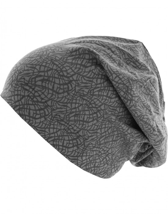 Бийни шапка с две лица MSTRDS Printed Jersey Beanie Бийни шапка с две лица MSTRDS Printed Jersey Beanie