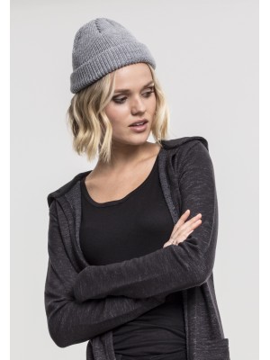 Бийни шапка в сив цвят MSTRDS Fisherman Beanie 